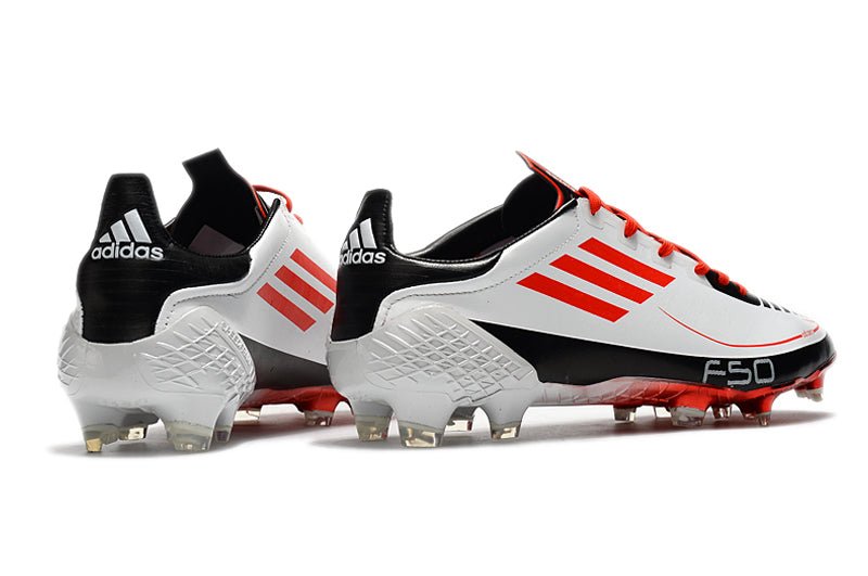 Adidas F50 Ghosted Adizero FG – Blanc Rouge Noir - FootXPert