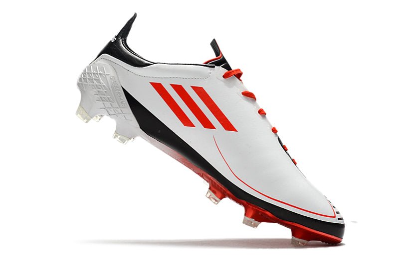 Adidas F50 Ghosted Adizero FG – Blanc Rouge Noir - FootXPert