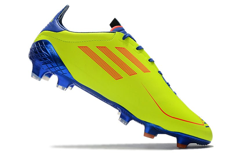 Adidas F50 Ghosted Adizero FG – Jaune Rouge Bleu - FootXPert