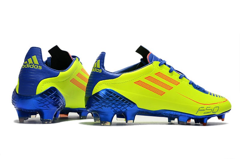 Adidas F50 Ghosted Adizero FG – Jaune Rouge Bleu - FootXPert