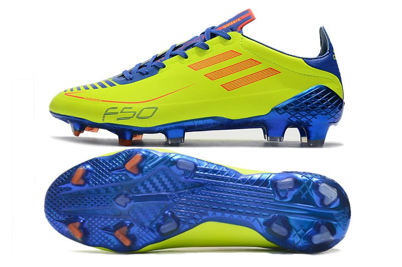 Adidas F50 Ghosted Adizero FG – Jaune Rouge Bleu - FootXPert