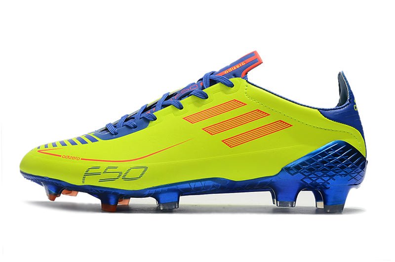 Adidas F50 Ghosted Adizero FG – Jaune Rouge Bleu - FootXPert