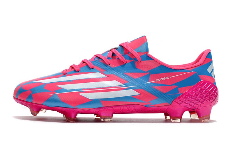 Adidas F50 Ghosted Adizero FG – Rose Bleu Blanc - FootXPert