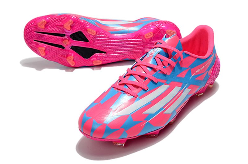 Adidas F50 Ghosted Adizero FG – Rose Bleu Blanc - FootXPert