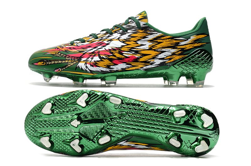 Adidas F50 Ghosted Adizero FG – Vert Bleu - FootXPert