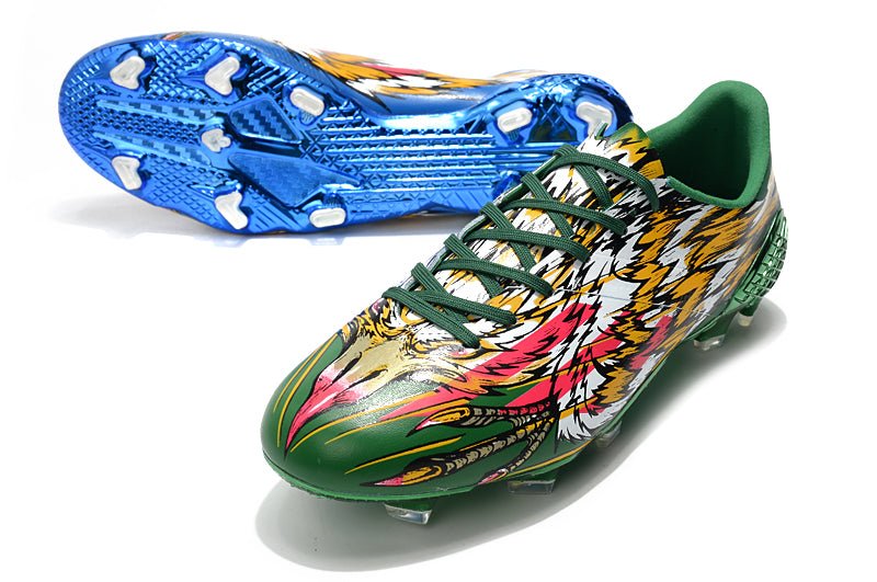 Adidas F50 Ghosted Adizero FG – Vert Bleu - FootXPert
