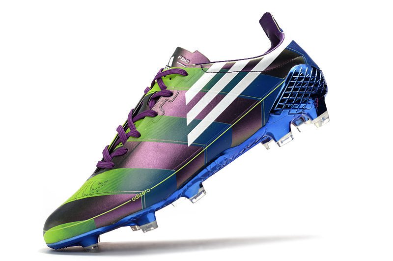 Adidas F50 Ghosted Adizero FG – Vert Violet Orange - FootXPert