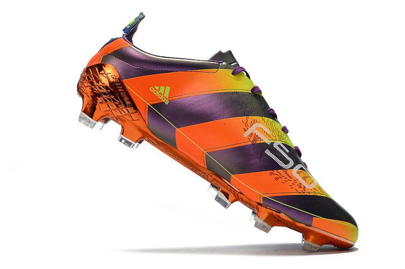 Adidas F50 Ghosted Adizero FG – Vert Violet Orange - FootXPert
