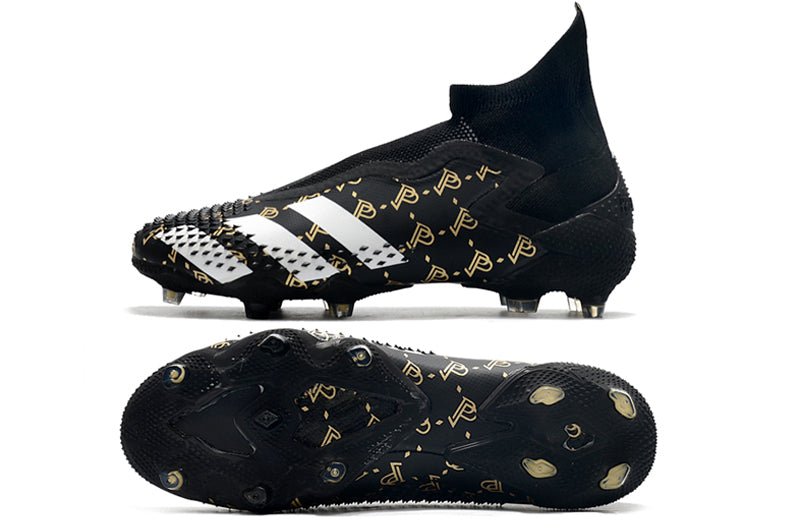 Adidas Predator 20+ FG – Pogba – Blanc Noir Or - FootXPert
