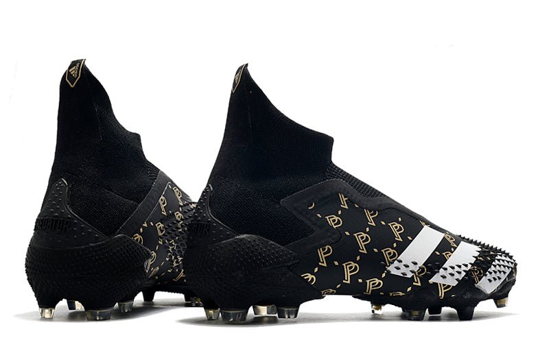 Adidas Predator 20+ FG – Pogba – Blanc Noir Or - FootXPert
