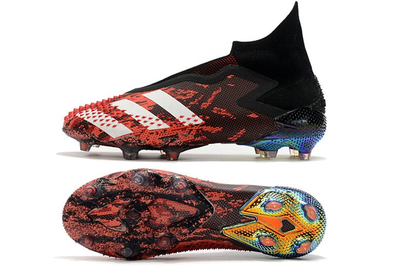 Adidas Predator 20+ SG – Mutator – Noir Blanc Rouge - FootXPert