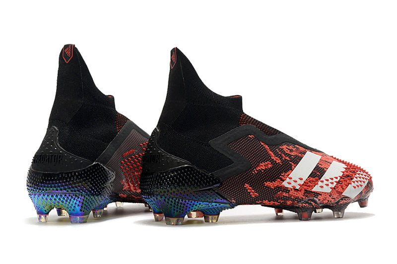 Adidas Predator 20+ SG – Mutator – Noir Blanc Rouge - FootXPert