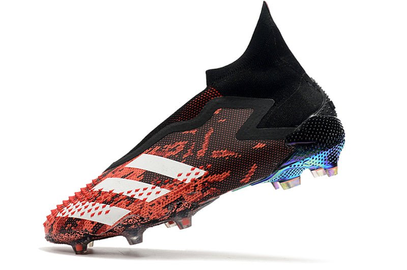 Adidas Predator 20+ SG – Mutator – Noir Blanc Rouge - FootXPert