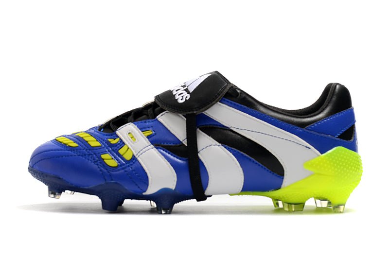 Adidas Predator Accelerator FG – Bleu Blanc Vert - FootXPert