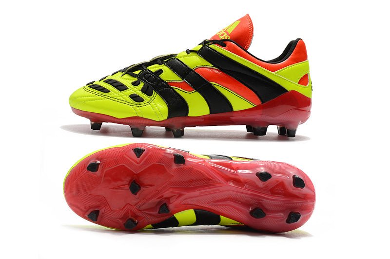 Adidas Predator Accelerator FG – Electricity – Jaune Rouge Noir - FootXPert