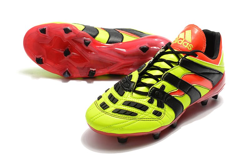 Adidas Predator Accelerator FG – Electricity – Jaune Rouge Noir - FootXPert