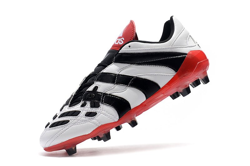 Adidas Predator Accelerator FG – Electricity – Noir Rouge Blanc - FootXPert