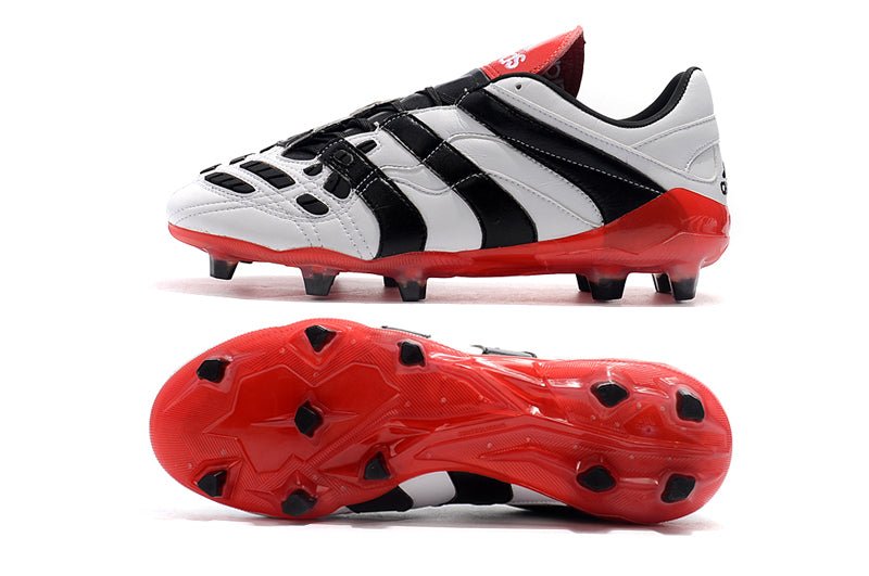 Adidas Predator Accelerator FG – Electricity – Noir Rouge Blanc - FootXPert