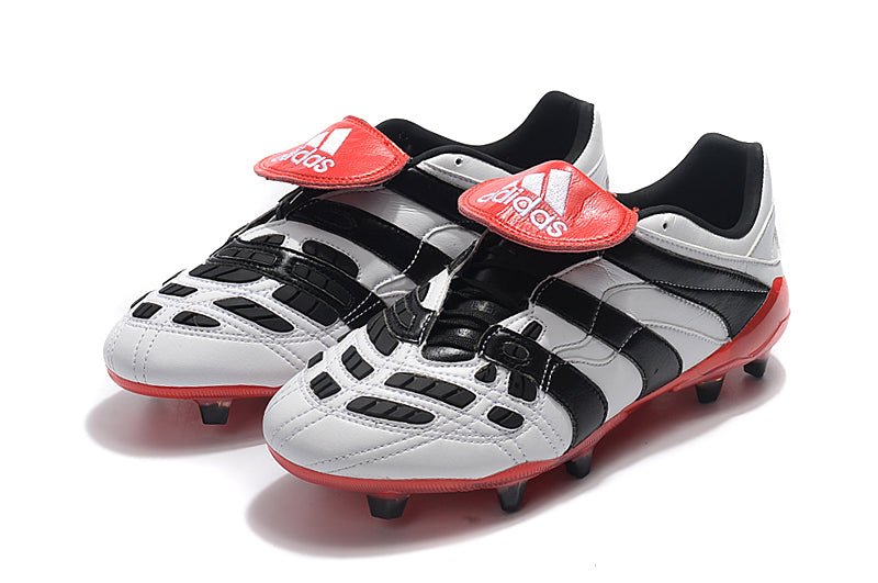 Adidas Predator Accelerator FG – Electricity – Noir Rouge Blanc - FootXPert