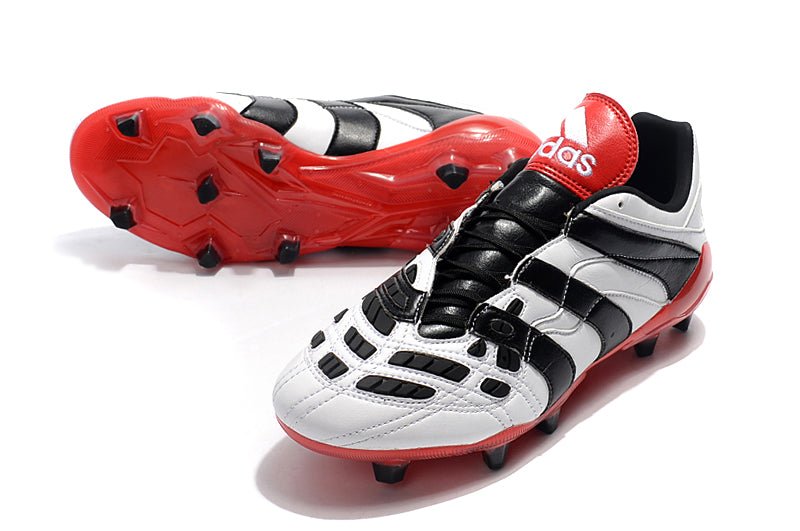 Adidas Predator Accelerator FG – Electricity – Noir Rouge Blanc - FootXPert
