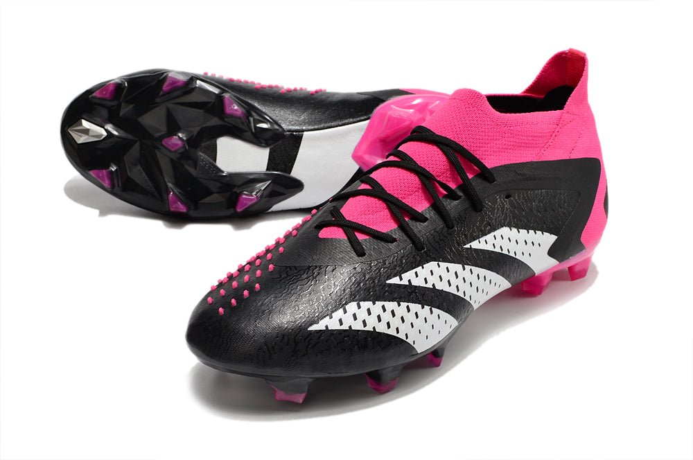 Adidas Predator Accuracy.1 FG – Noir Rose Blanc - FootXPert