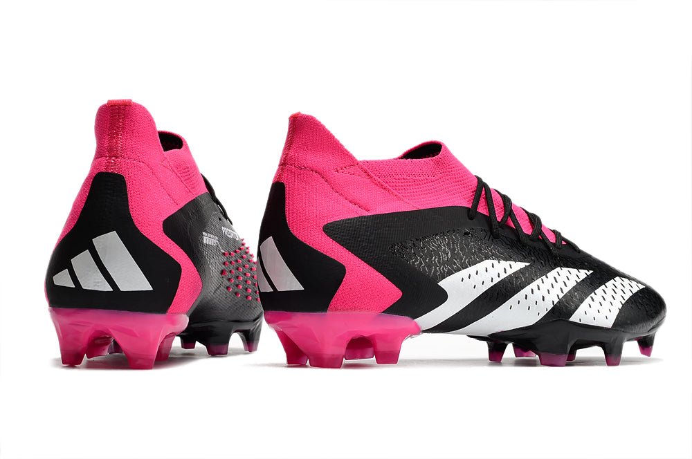 Adidas Predator Accuracy.1 FG – Noir Rose Blanc - FootXPert