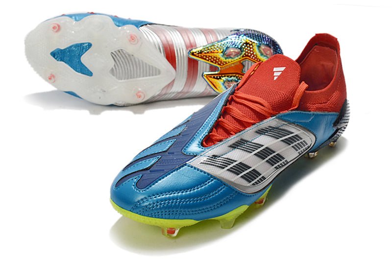 Adidas Predator Archive FG – Édition Limitée – Bleu Blanc Rouge - FootXPert