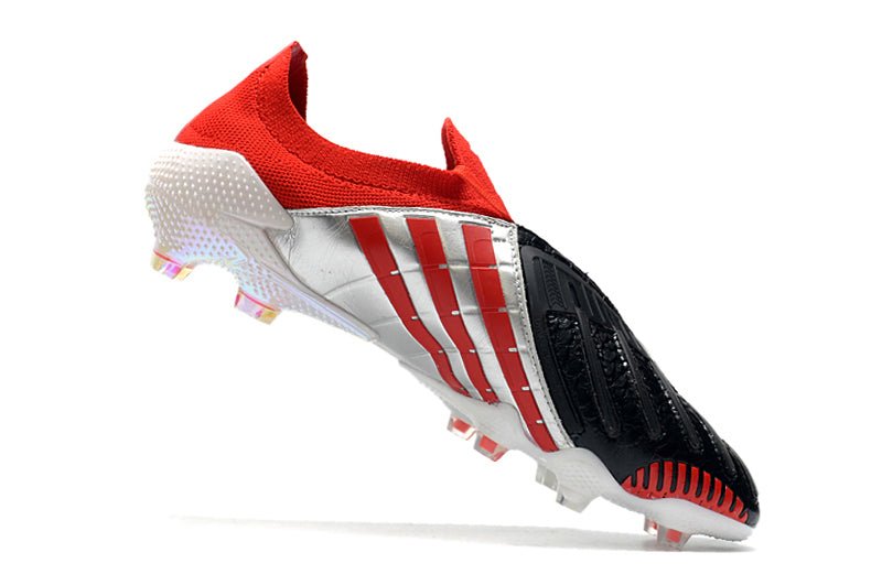 Adidas Predator Archive FG – Édition Limitée – Rouge Argent Noir - FootXPert