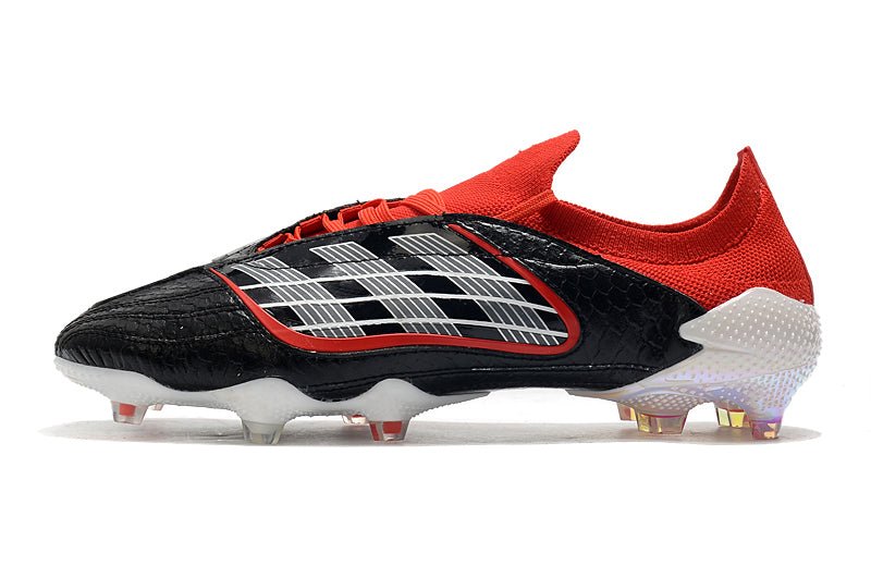 Adidas Predator Archive FG – Édition Limitée – Rouge Argent Noir - FootXPert
