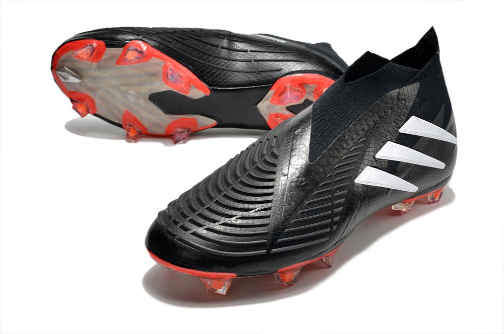 Adidas Predator Edge+ FG – Black Pack – Noir - FootXPert