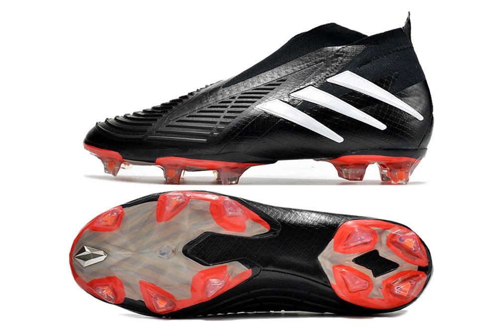 Adidas Predator Edge+ FG – Black Pack – Noir - FootXPert