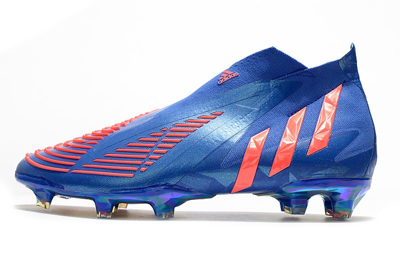 Adidas Predator Edge+ FG – Bleu Rouge - FootXPert