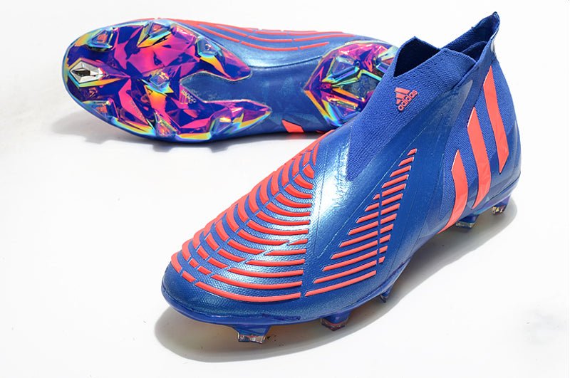Adidas Predator Edge+ FG – Bleu Rouge - FootXPert