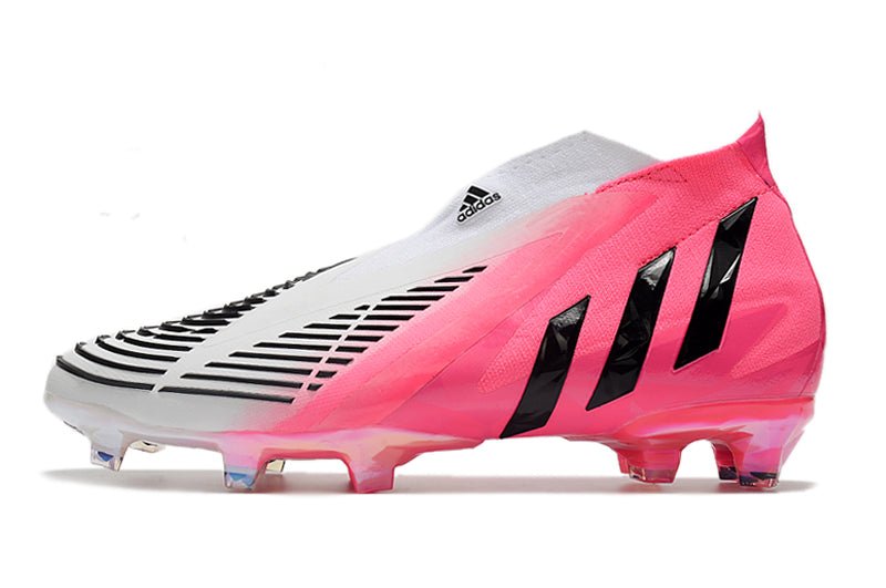 Adidas Predator Edge+ FG – LZ+ Solar – Rose Noir Blanc - FootXPert