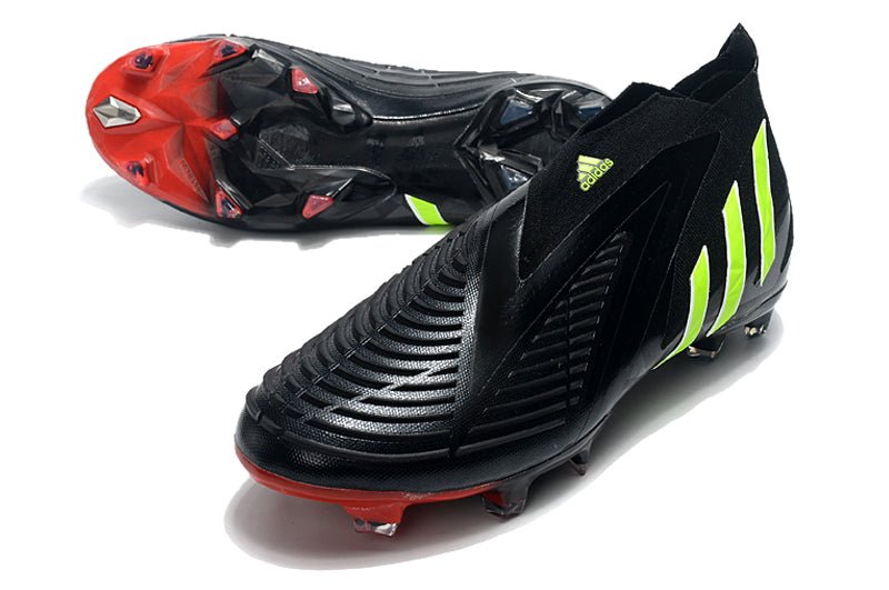 Adidas Predator Edge+ FG – Noir Vert - FootXPert