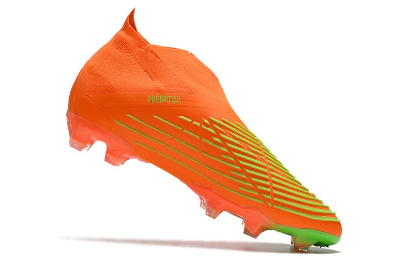 Adidas Predator Edge+ FG – Rouge Solaire Vert Solaire Équipe Noir - FootXPert