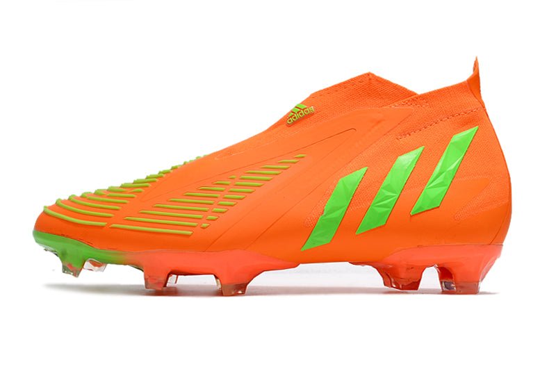 Adidas Predator Edge+ FG – Rouge Solaire Vert Solaire Équipe Noir - FootXPert