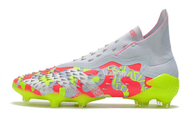 Adidas Predator Freak+ FG – Blanc Orange Volt - FootXPert