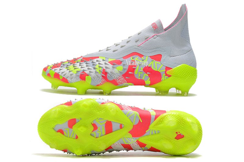 Adidas Predator Freak+ FG – Blanc Orange Volt - FootXPert
