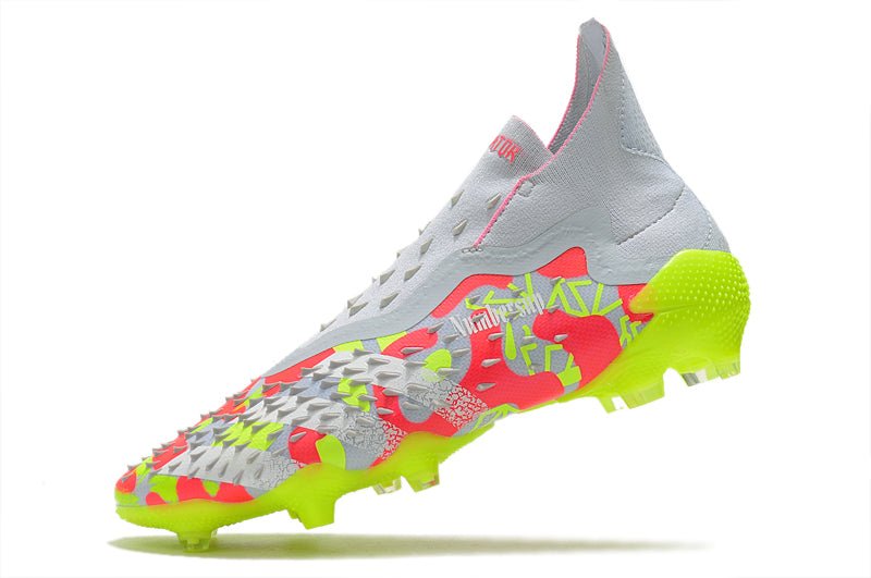 Adidas Predator Freak+ FG – Blanc Orange Volt - FootXPert