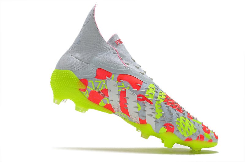 Adidas Predator Freak+ FG – Blanc Orange Volt - FootXPert