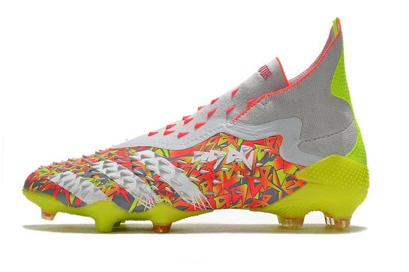 Adidas Predator Freak+ FG – Blanc Volt Orange - FootXPert