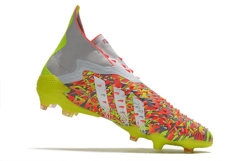 Adidas Predator Freak+ FG – Blanc Volt Orange - FootXPert
