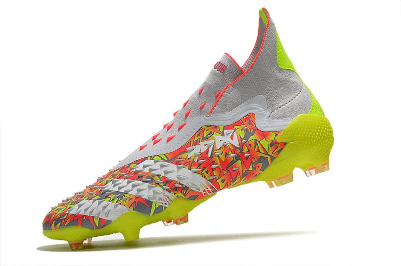 Adidas Predator Freak+ FG – Blanc Volt Orange - FootXPert