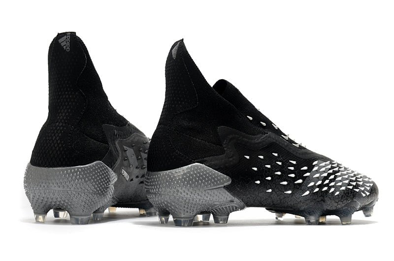 Adidas Predator Freak+ FG – Noir Gris Blanc - FootXPert