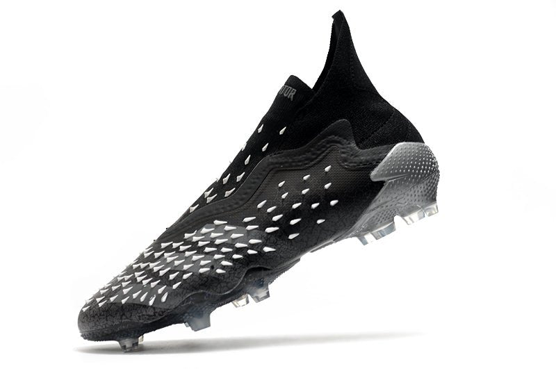 Adidas Predator Freak+ FG – Noir Gris Blanc - FootXPert