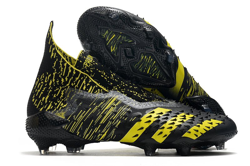 Adidas Predator Freak+ FG – Noir Jaune - FootXPert