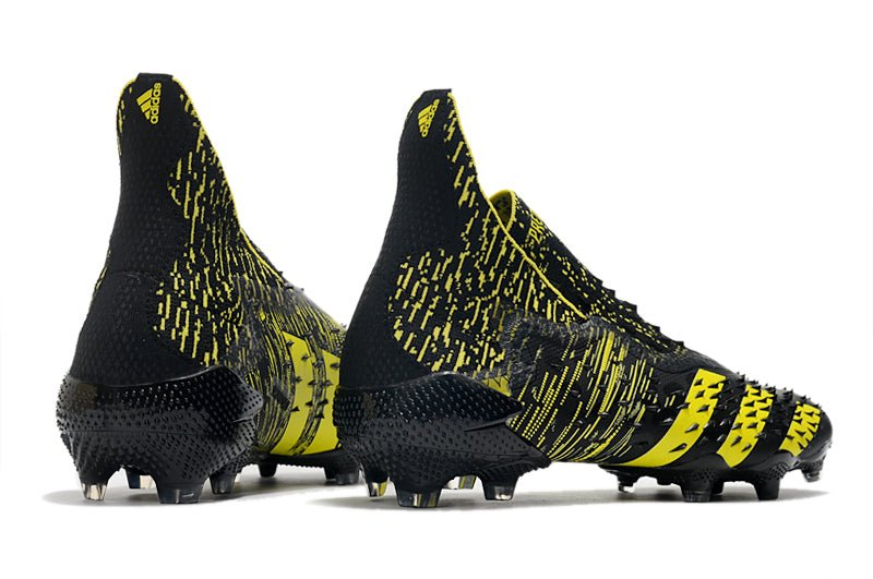 Adidas Predator Freak+ FG – Noir Jaune - FootXPert