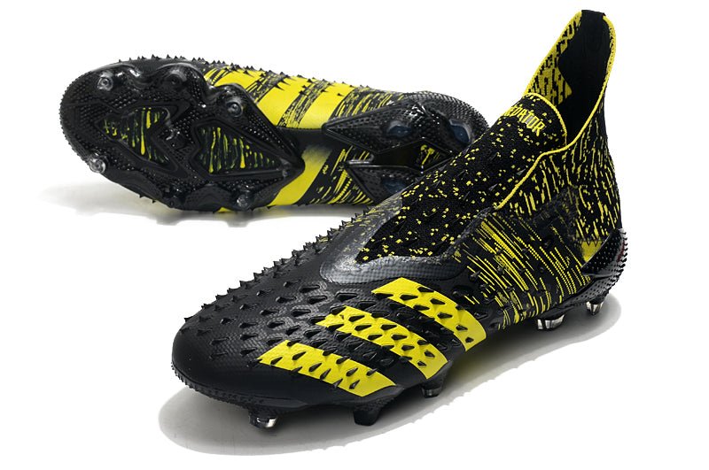 Adidas Predator Freak+ FG – Noir Jaune - FootXPert
