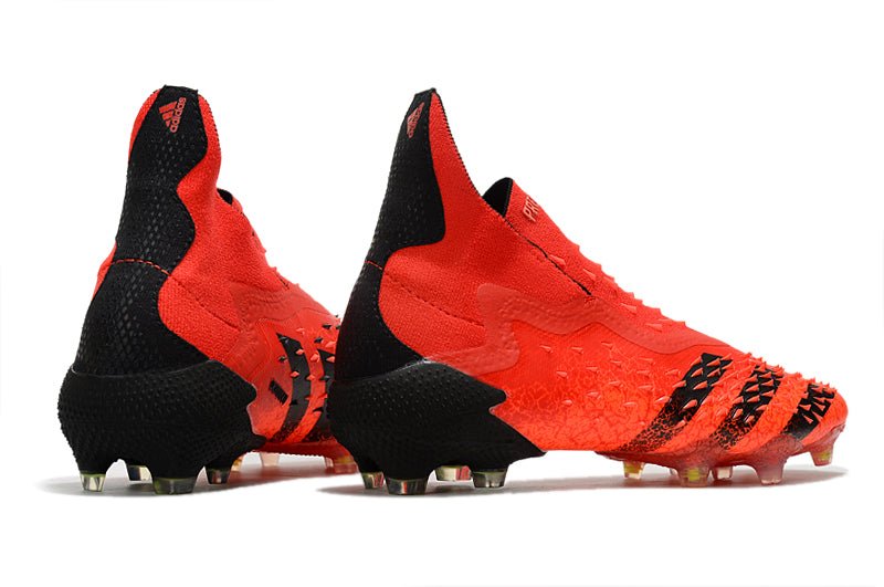 Adidas Predator Freak+ FG – Rouge Noir - FootXPert